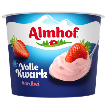 Almhof Volle Kwark Aardbei 500 g