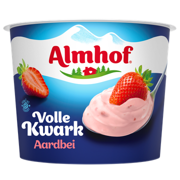 Almhof Volle Kwark Aardbei 500 g