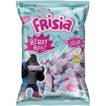 Frisia Berry Blast Sour Mallows 150g
