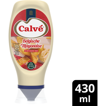 Calvé Knijpfles Belgische Mayonaise 430 ml