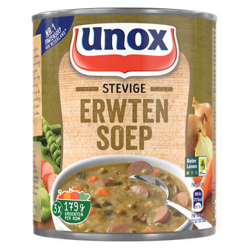 Unox Soep In Blik Stevige Erwtensoep 800 ml