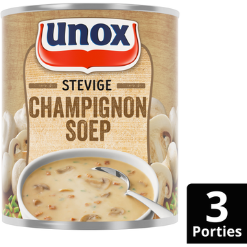 Unox Soep In Blik Stevige Champignonsoep 800 ml