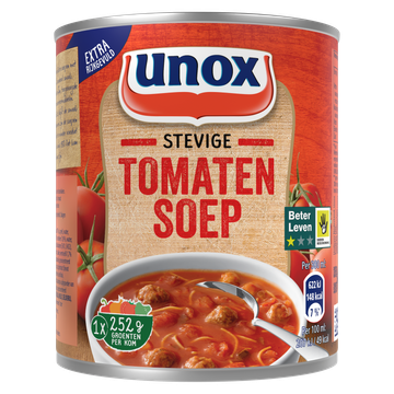 Unox Soep In Blik Stevige Tomatensoep 300 ml