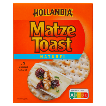 Hollandia Matze Toast Naturel 100 g