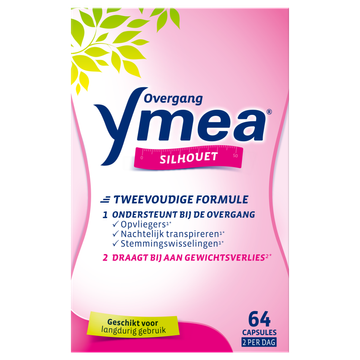 Ymea Silhouet capsules voedingssuplement, 64 stuks