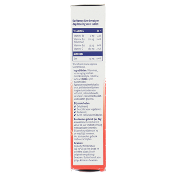 Davitamon IJzer met Vitamine C en B12 33 Tabletten