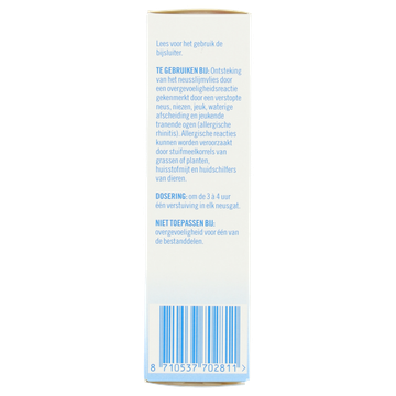 Prevalin Dinatriumcromoglicaat 20 mg/ml Neusspray 15 ml