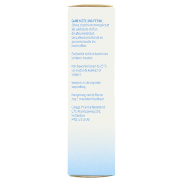 Prevalin Dinatriumcromoglicaat 20 mg/ml Neusspray 15 ml