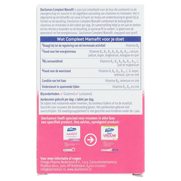 Davitamon Voedingssupplement Fit Mama 60 Stuks