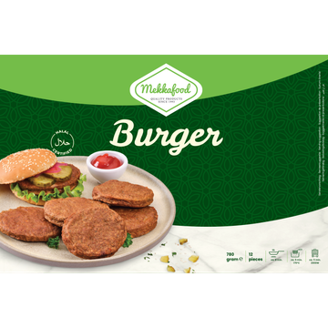 Mekkafood Burger 12 x 65 g