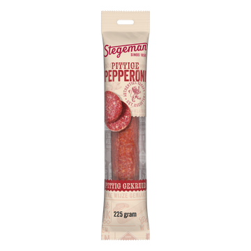 Stegeman Pittige Pepperoni 225 g