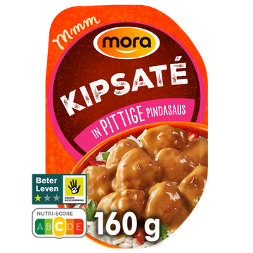 Mora Kipsaté in Pittige Pindasaus XL 190 g