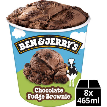 Ben & Jerry's IJs Chocolate Fudge Brownie 465ml