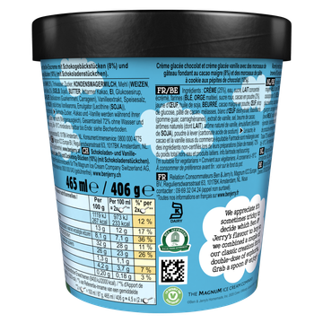 Ben & Jerry's IJs Half Baked 465 ml