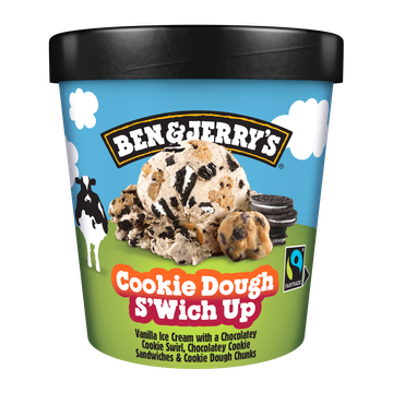 Ben & Jerry's IJs Cookie Dough S'Wich Up 465 ml