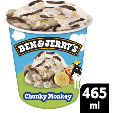 Ben & Jerry's IJs Chunky Monkey 465 ml