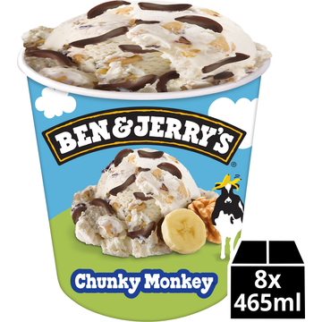 Ben & Jerry's IJs Chunky Monkey 465 ml