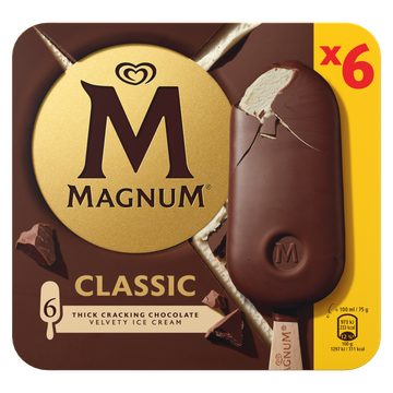 Magnum IJs Classic 6 stuks 6 x 100ml
