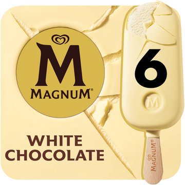 Magnum IJs White Chocolate 6 x 100 ml