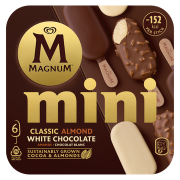 Magnum Mini IJs Mix 6 stuks 6 x 55ml