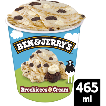 Ben & Jerry's IJs Brookieees & Cream 465 ml