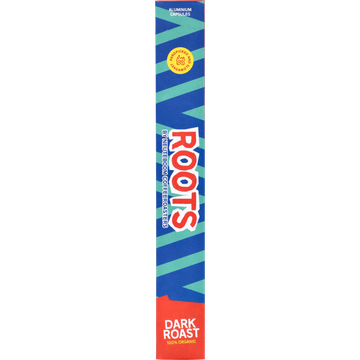 Roots Koffiecups Dark Roast 10 Stuks