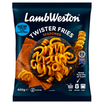 Lamb Weston Twister Fries Seasoned 600g