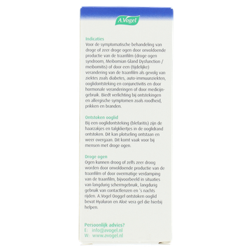 A.Vogel Oogdruppels Ontstoken Ooglid 10 ml