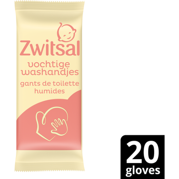 Zwitsal Goedemorgen Vochtige Washandjes 20 Stuks