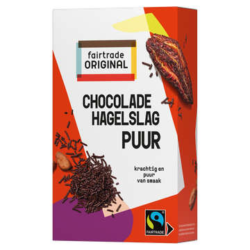Fairtrade Original Chocoladehagelslag Puur 380 g