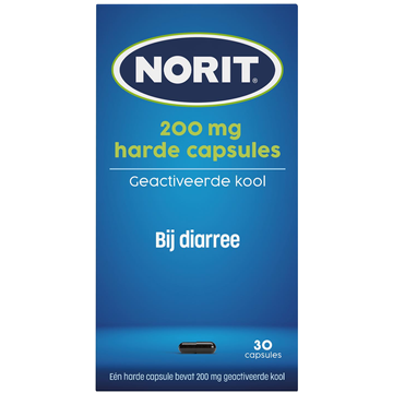 Norit caps 200mg 30 Stuks