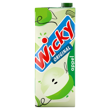Wicky Original Smaak Appel 1,5 L