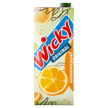 Wicky Original Smaak Sinaasappel 1,5 L