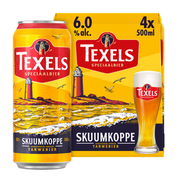 Texels Skuumkoppe 4x500ML