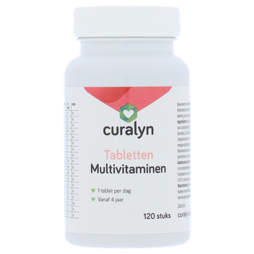Curalyn Multivitaminen & Mineralen Tabletten 120 Stuks