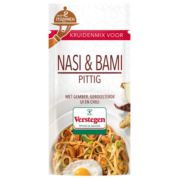 Verstegen Kruidenmix Nasi & Bami Pittig voor 2 personen 15 g