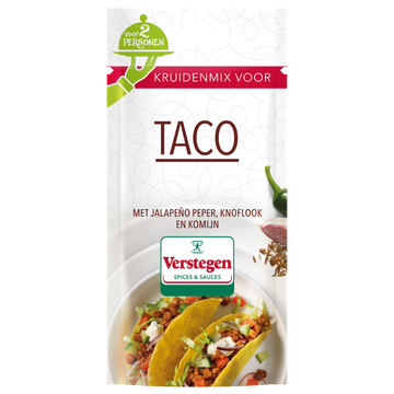 Verstegen Kruidenmix Taco voor 2 personen 18 g