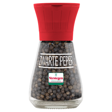 Verstegen Zwarte Peper met Molen 40 g
