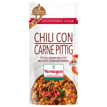 Verstegen Kruidenmix voor Chili con Carne Pittig 13 g