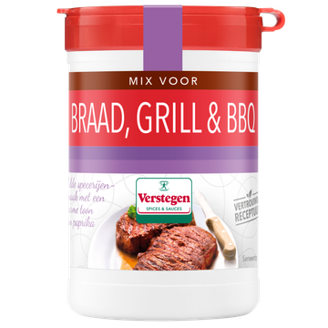 Verstegen Mix voor Braad, Grill & BBQ 60 g