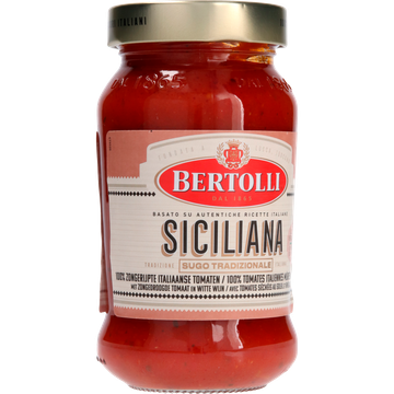 Bertolli Pastasaus Siciliana met Zongedroogde Tomaat 400g