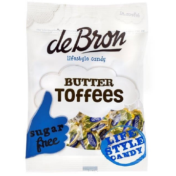 De Bron Butter Toffees Sugarfree 70 g
