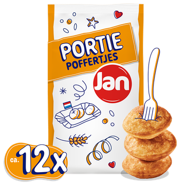 Jan Portie Poffertjes 12 Stuks 100 g
