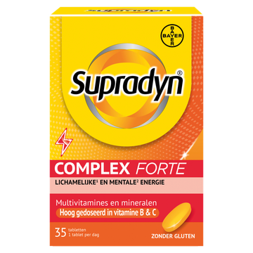 Supradyn Complex Forte Multivitamines en Mineralen 35 Tabletten 47 g