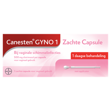 Canesten Gyno 1 Zachte Capsule 500mg UAD