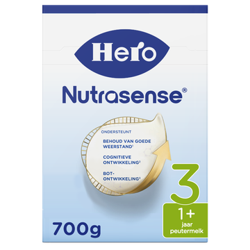 Hero Nutrasense 3 1+ Jaar Peutermelk 2 x 350 g