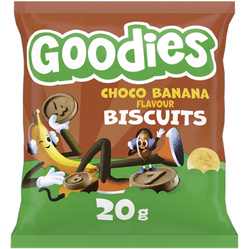 Goodies Biscuits Choco Banana Flavour 20 g