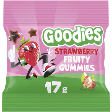 Goodies Fruity Gummies Strawberry 17 g