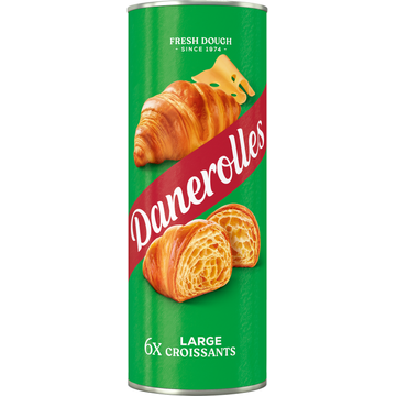 Danerolles Large Croissants 6 Stuks 340 g