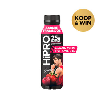 HiPRO Protein Drink Framboos Aardbei 300 ml